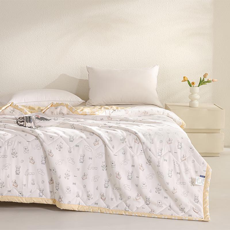 

Jie Li Ya Comfortable Printed Washable Summer AC Quilt