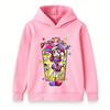Kids Boys Girls Hoodie Sweatshirt The Amazing Digital Circus Print Casual Long Sleeve Pullover Tops For 3-12 Years Old Children