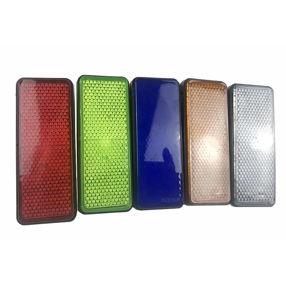 2pcs 24 Leds Motorcycle Taillights RED Lens LED Reflectors 3rd Brake Light Rear Tail Stop Lamp for Motorcycle Car Truck 12V