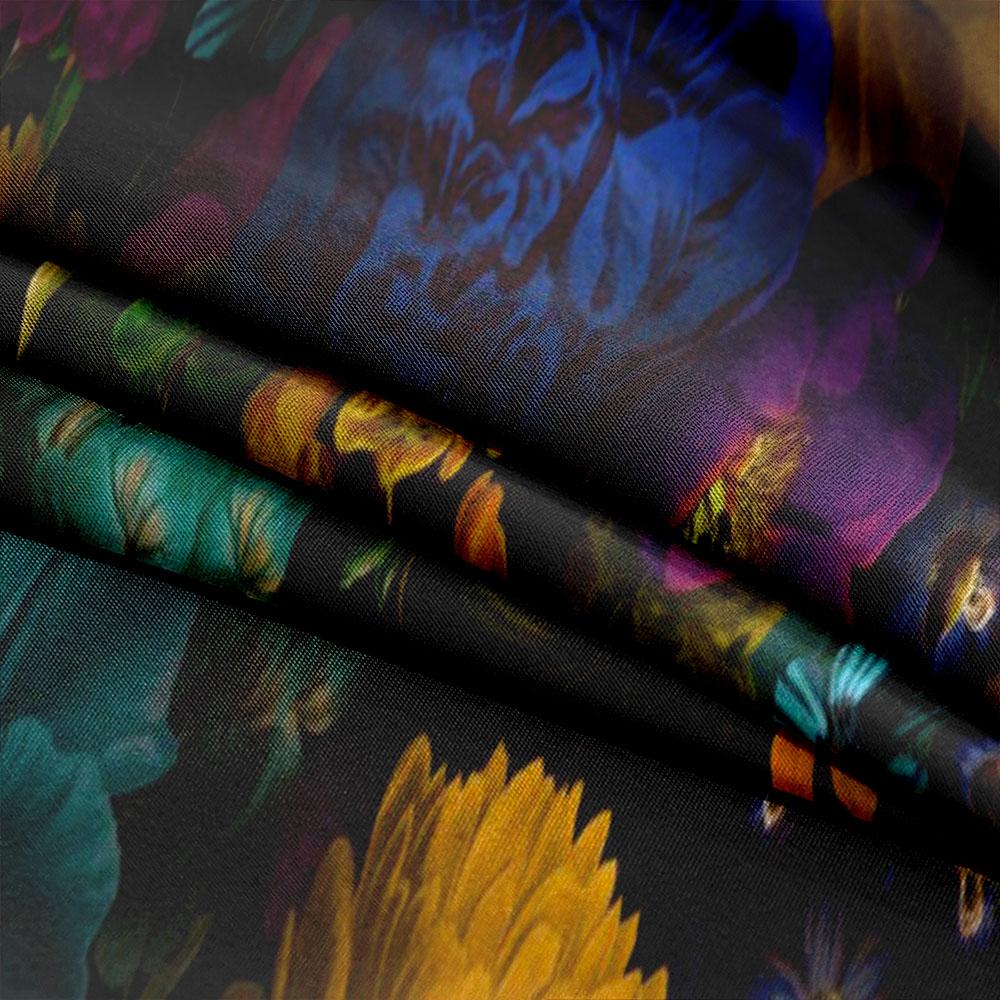 Färgglada blommor Påslakanset King Queen Dubbel Full Twin Enkel Storlek Sänglinneset