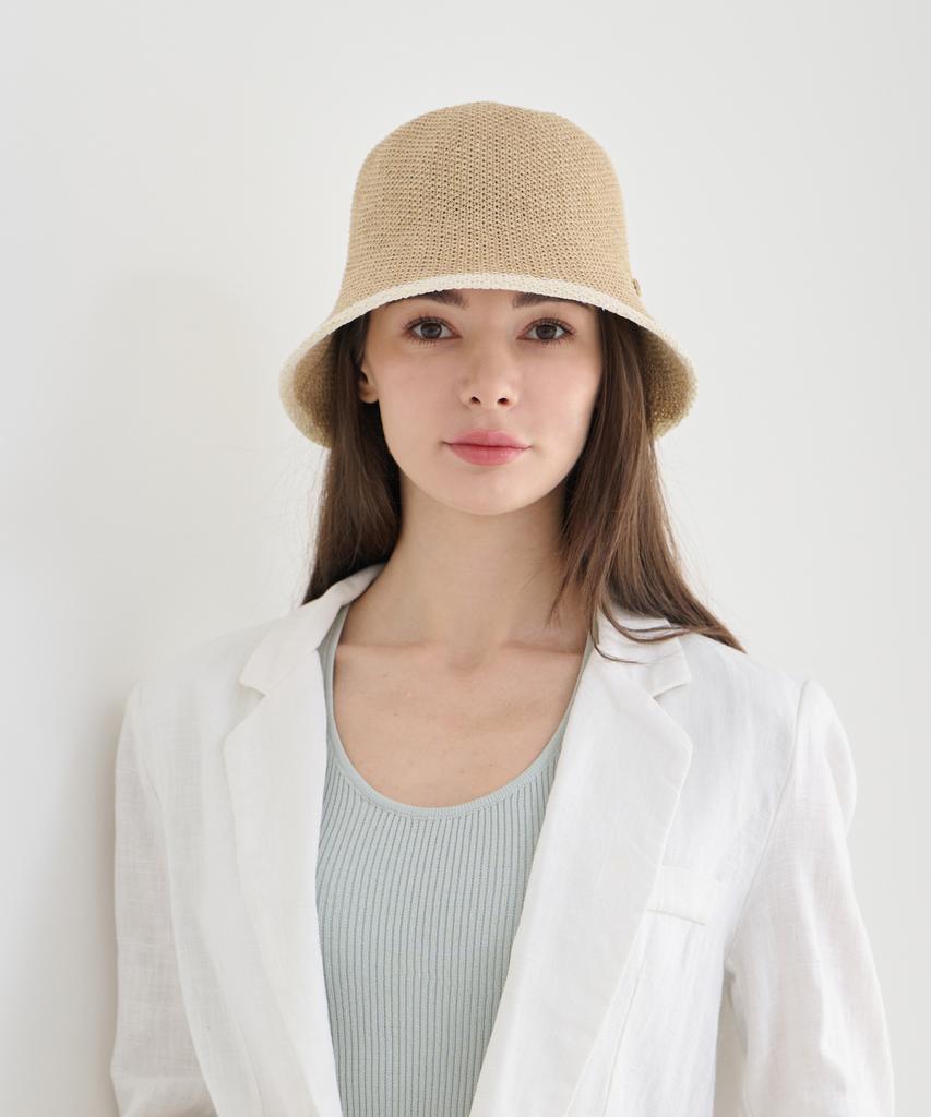Koipeu Color Block Cotton Bucket Hat Cf081Ht063