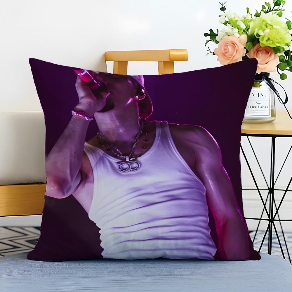 OOmar Courtz Cushion Cover Washable Linen Pillowcase Soft  for Sofa Bed Cozy Home Room Decor