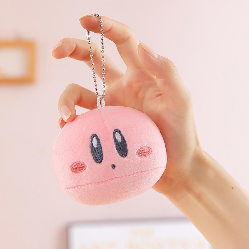 Japanese Kirby doll bag pendant cute star Kirby Wadodi down cotton throw pillow soft big dumpling
