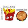 Cartoon Decorative Fries Hat Creativity Halloween Cap Novelty Photo Props Cap  Children