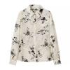 Kaslead New Arrival Women's Fashion Style Fashion All-Match Casual Minimalist Jacquard Long Sleeves Shirt