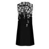 Women's Summer Casual U Neck Printed Sleeveless Dresses