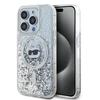 Etui Do iPhone 14 Pro Karl Lagerfeld Liquid Glitter MagSafe Przezroczyste