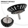 Hole Blockages Drain Waste Filter Plug Replacement Strainer Plug