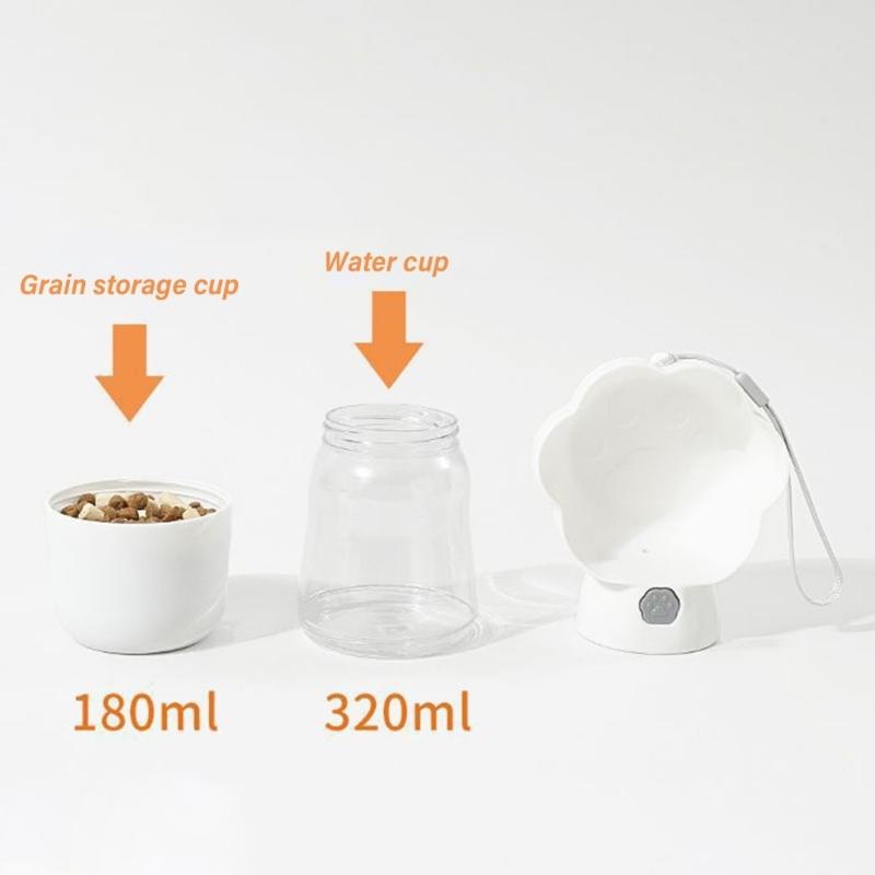 Dog Water Bottle Water Dispenser Drinking Bowl for Outdoor Walking Travel Drinking Bottle Water Container