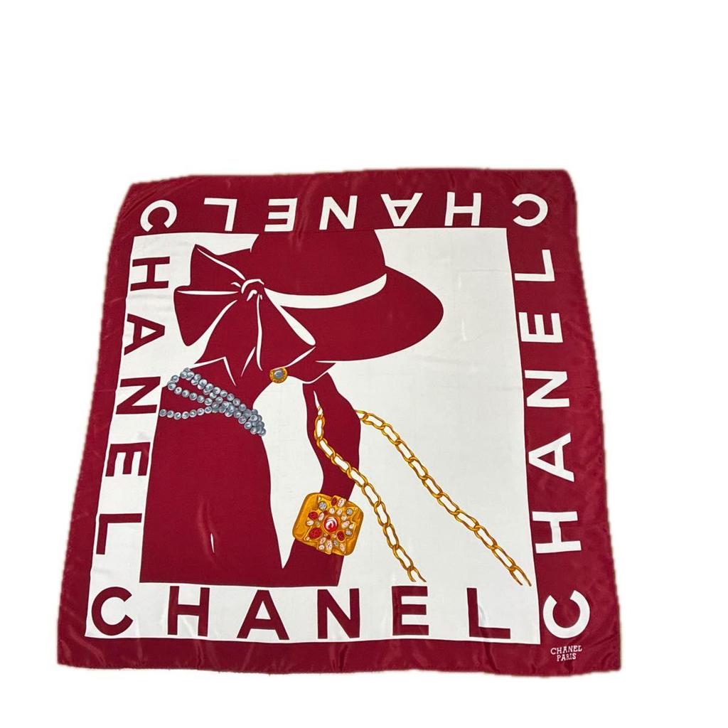 Used CHANEL Scarf Mademoiselle