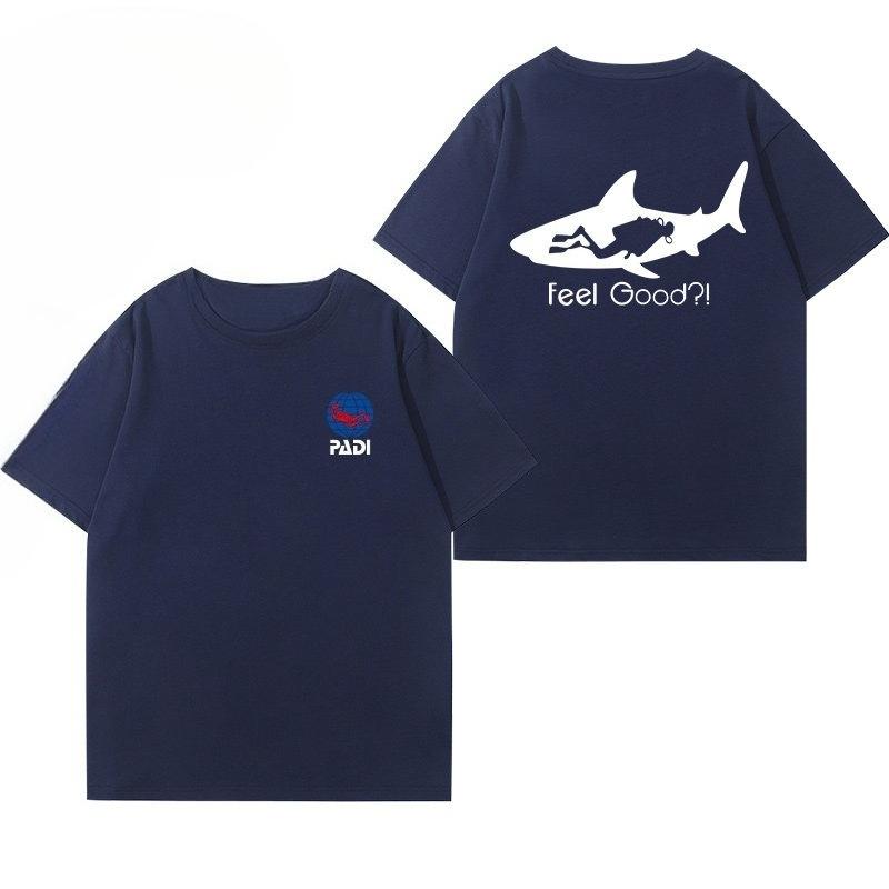 PADI Diving Instructors Cotton Tshirt From CMAS World Diving Association Unisexs Clothing Womens Clothing 2026 Summer T Shirt