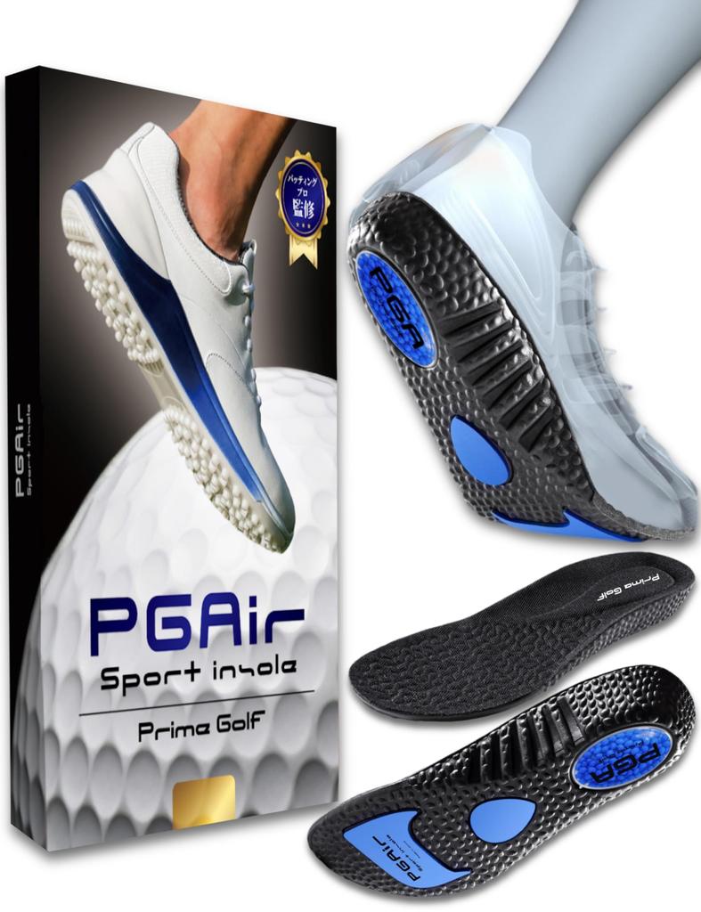 Prime Golf Golf Less Shock Increases Flying Increases Shifts Center of Assists Lower Body Does Not Get Golf Shoes Insole, Insoles, Fatigue,