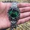 Y2K Alien Web Alabaster Style Unisex Hip Hop Watch 48mm Mineral Glass 30M Waterproof Quartz Chronograph