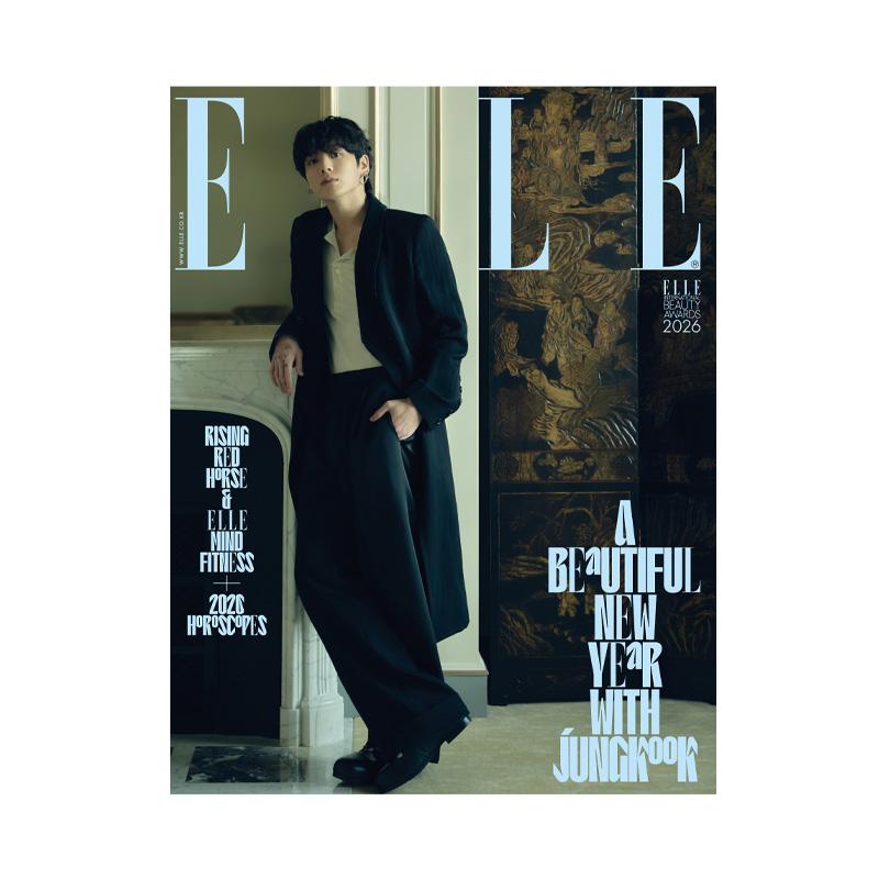 [VORBESTELLUNG] JUNG KOOK (Bts) – Elle Korea Januar 2026 (A–I Cover, 9 Ausgaben)