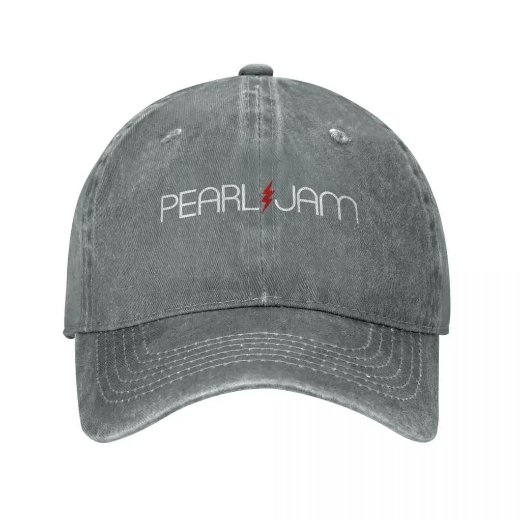 Vintage Pearls Jams Baseball Cap Unisex WoUnisex Distressed Denim Headwear Outdoor Running Golf Hats Cap