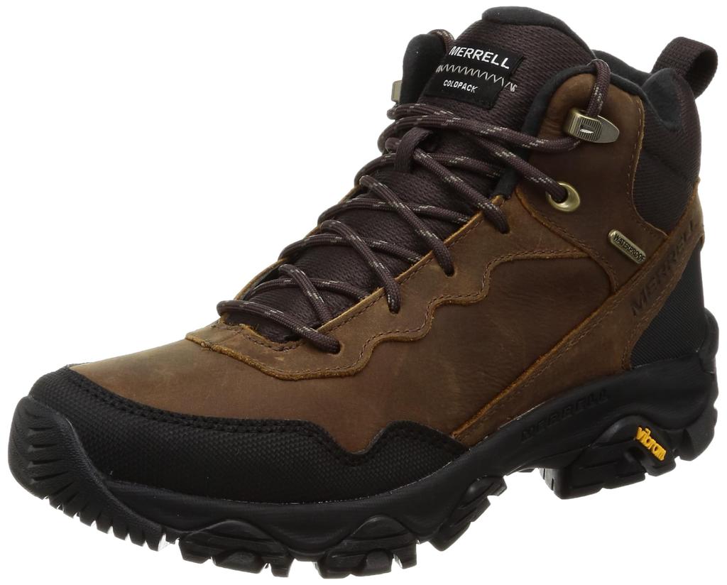 MERRELL COLDPACK 3 THERMO MID WATERPROOF Men’s Snow Boots (EARTH / 27.0 Cm, 2E)