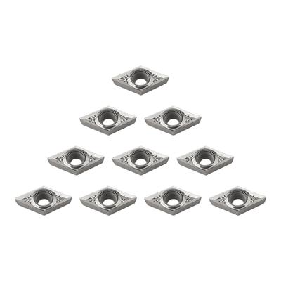10pcs Aluminum DCGT11T302-AK DCGT32.50.5 Carbide Inserts Cutter Blade DCMT