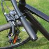 Leather Material Bike Leather Handle Cover Shock-absorbing Bike Cowhide Grip  Universal Bicycle