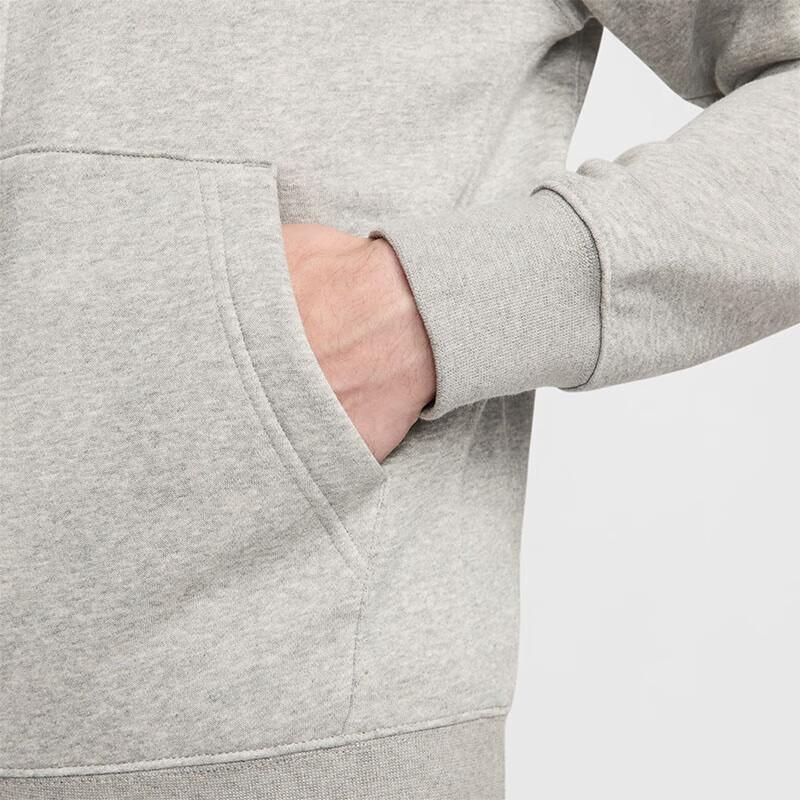 Nike Club Nsw Hoodie Fleece Fashion Versatile Warm Jacket Men Hoodie BV2646-063