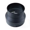 4PCS 75 To 60mm Converter60mm 75mm Diesel Heater Air Duct Ducting Connector Black For Car Truck VAN Camper