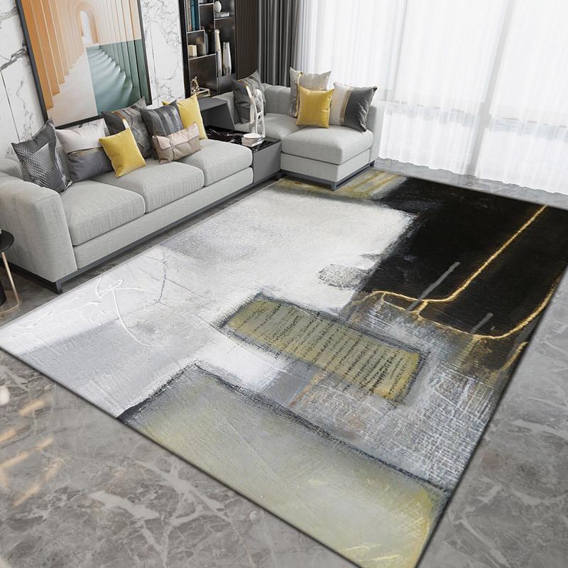 Nordic Style Carpet Simple Coffee Table Living Room Sofa Bedroom Bedside Carpet Household Large Area Carpet Mat