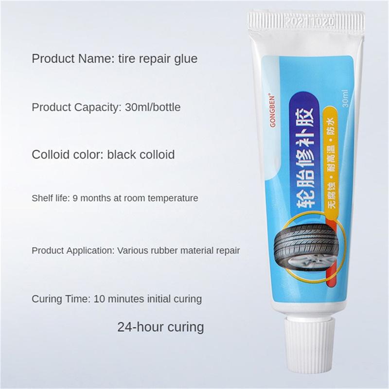 Tire Repair Black Glue Liquid Strong Rubber Car Instant Strong Tools Wear-resistant Non-corrosive Adhesive Instant Bond Repair