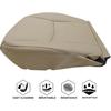 NLQR Front Driver Side Bottom Seat Cover Tan Replacement Microfiber Leather Compatible with Lexus GX470 2003 2004 2005 2006 2007 2008 2009