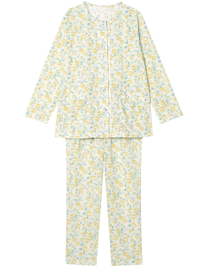 

Wacoal RELAX SLEEP Long Sleeves and Cotton Blend CDX517 CR & Pajamas, Pants, (Product Code SP)