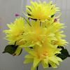 Chrysanthemum Qingming Festival Silk Bouquet: 7 Simulated Silk Flowers for Ancestor Worship and Cemetery Placement
