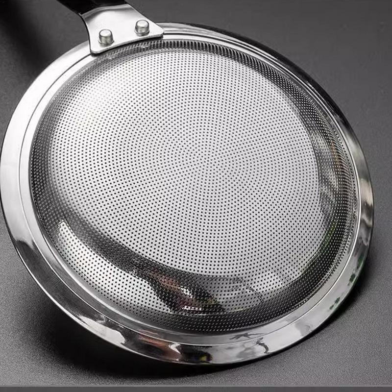 Slotted Spoon Thickened Stainless Steel Strainer Spoon Cooking Skimmers Utensil Soup Ladle Kitchen Accessories Ladle Spoon For