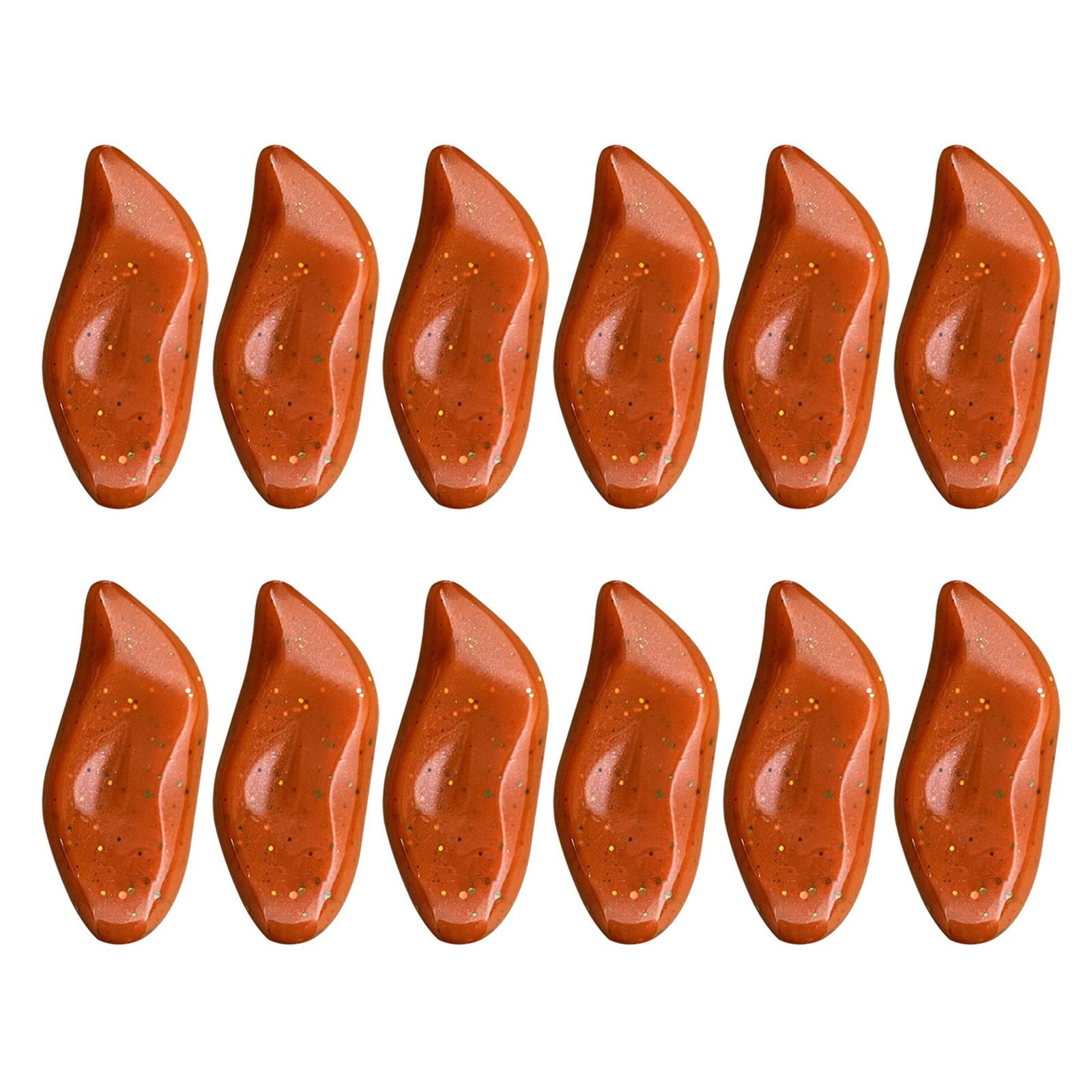 

12Pcs Fishing Bait Blood Clot Gulp Live Baits Floating Soft Lure Catfish Chunks Blood Baits High Elastic Fishing Baits 2