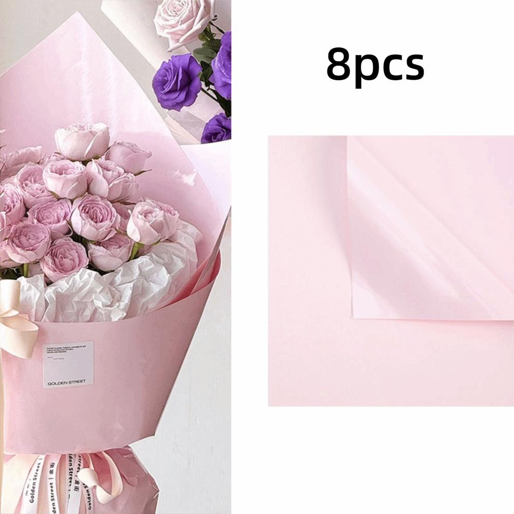 Fashion DIY Rose Flower Wrapping Bag Waterproof 43*48cm Flower Wrapping Paper Wrapping Paper for Flower Bouquets