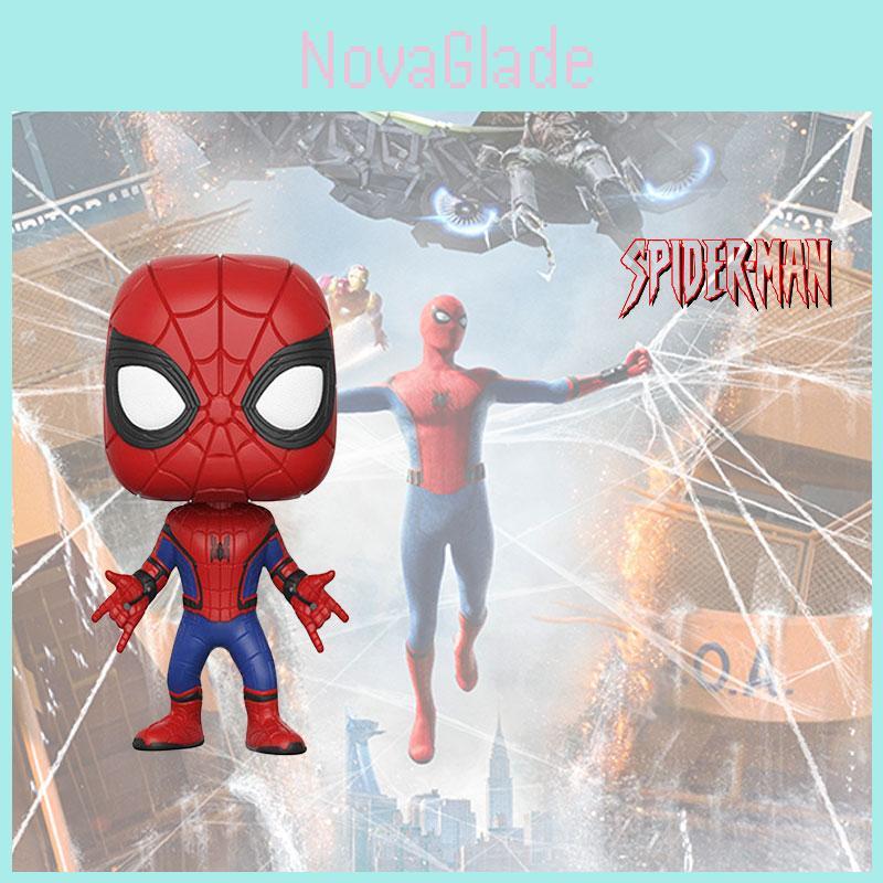 Marvel's The Avengers Spider-man Funko Pop Figure 10cm Pvc Toy