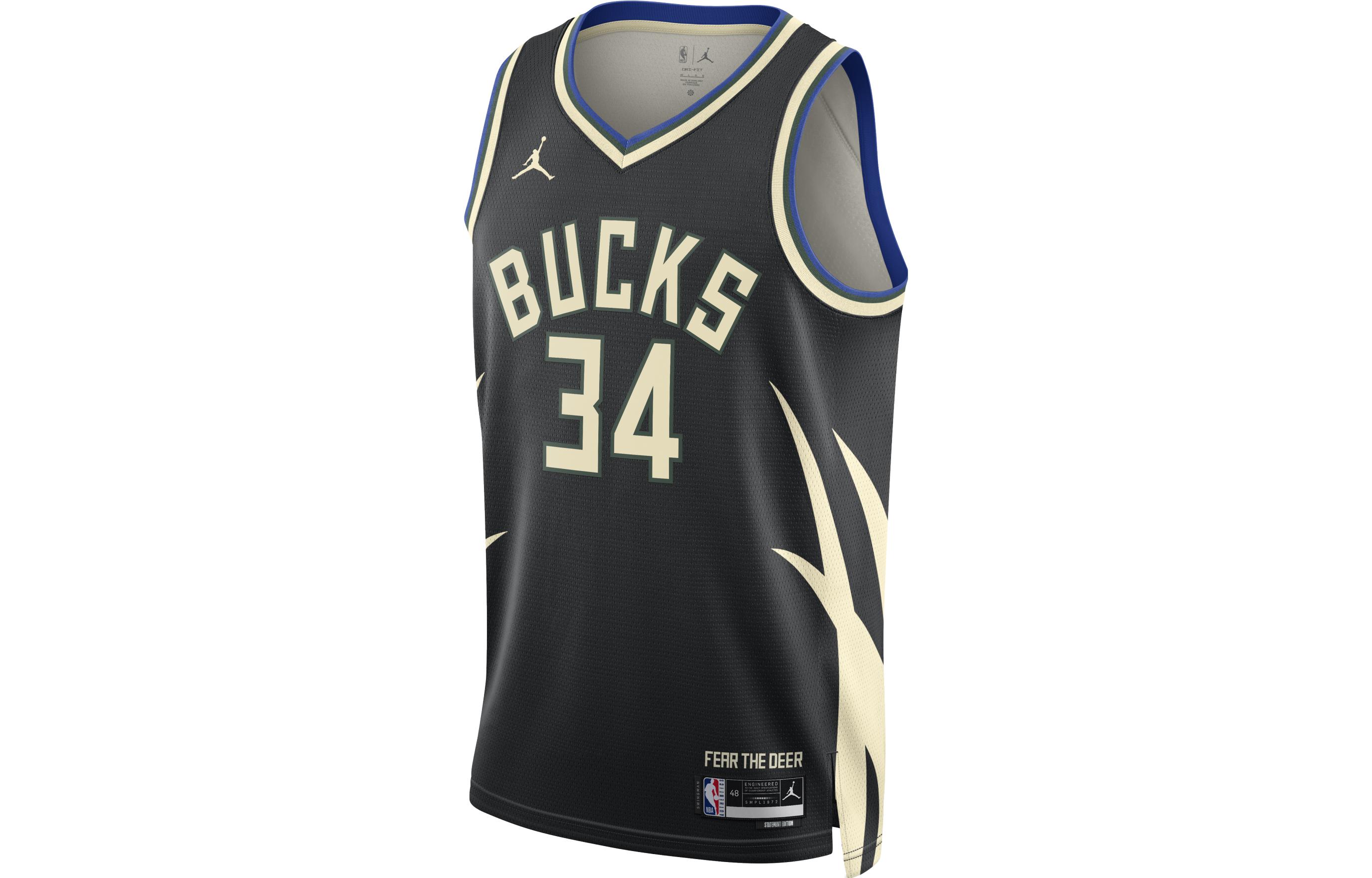Баскетбольная майка Jordan Dri FIT NBA Swingman Мужская Черная DO9533-010 L