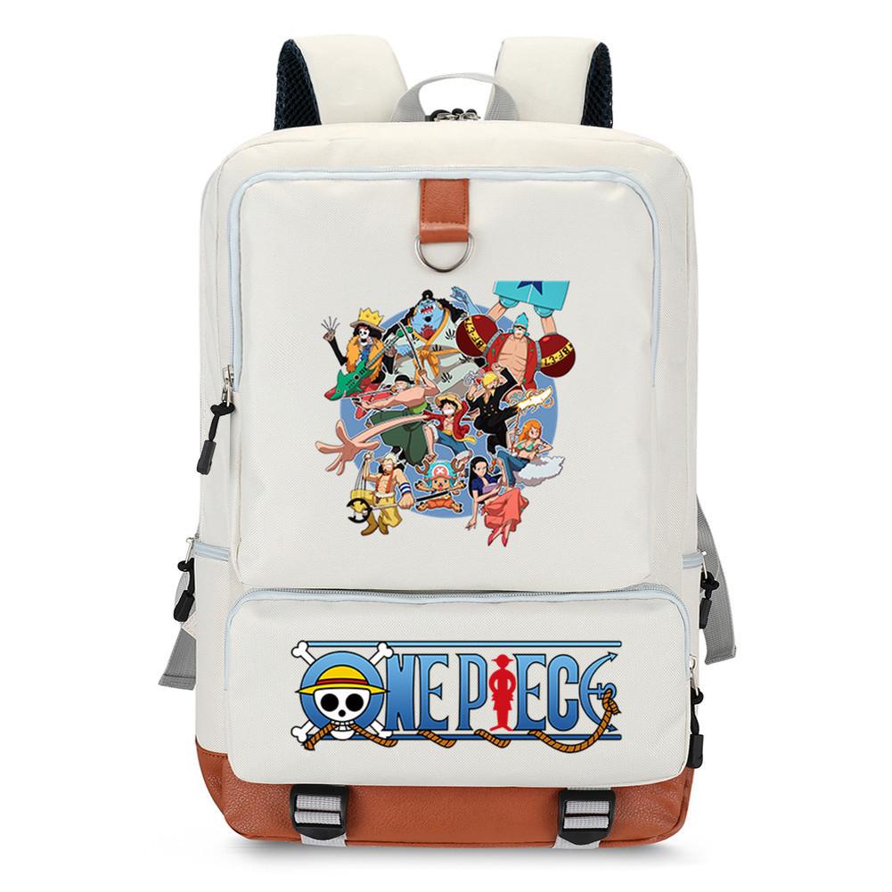 Popular Animation Peripheral Backpack Computer Bag Junior High School Students Personality Large Capacity Schoolbag