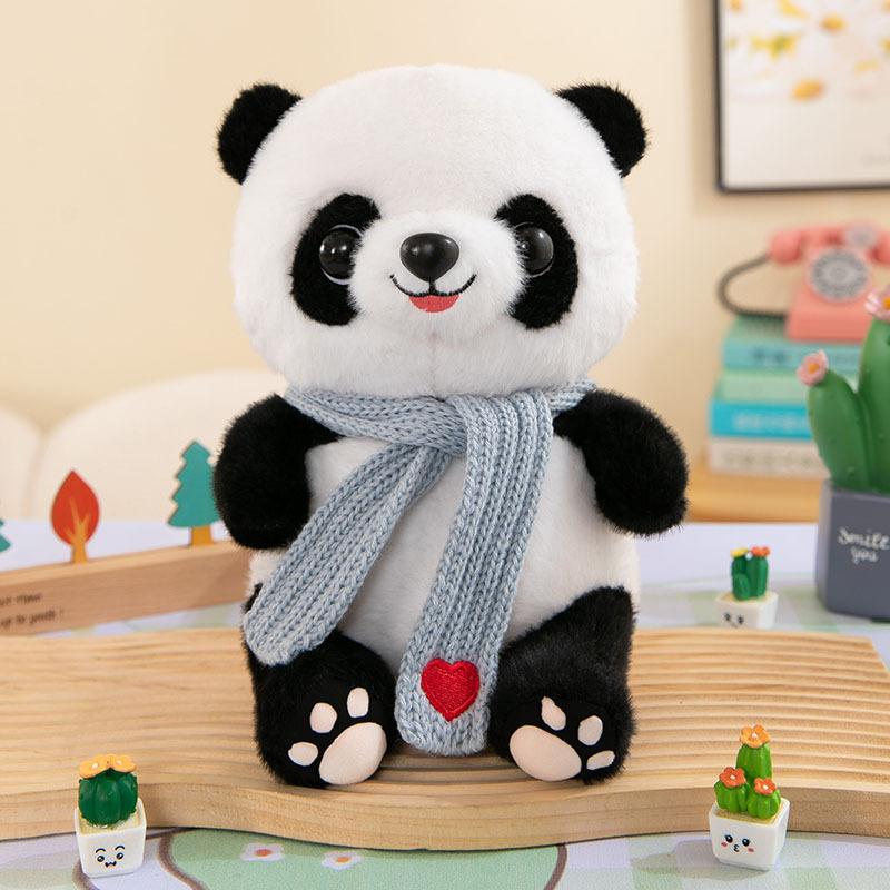 Sweater Giant Panda Plush Toy Cute Panda Doll Doll Zoo Event Souvenir Gift Ragdoll