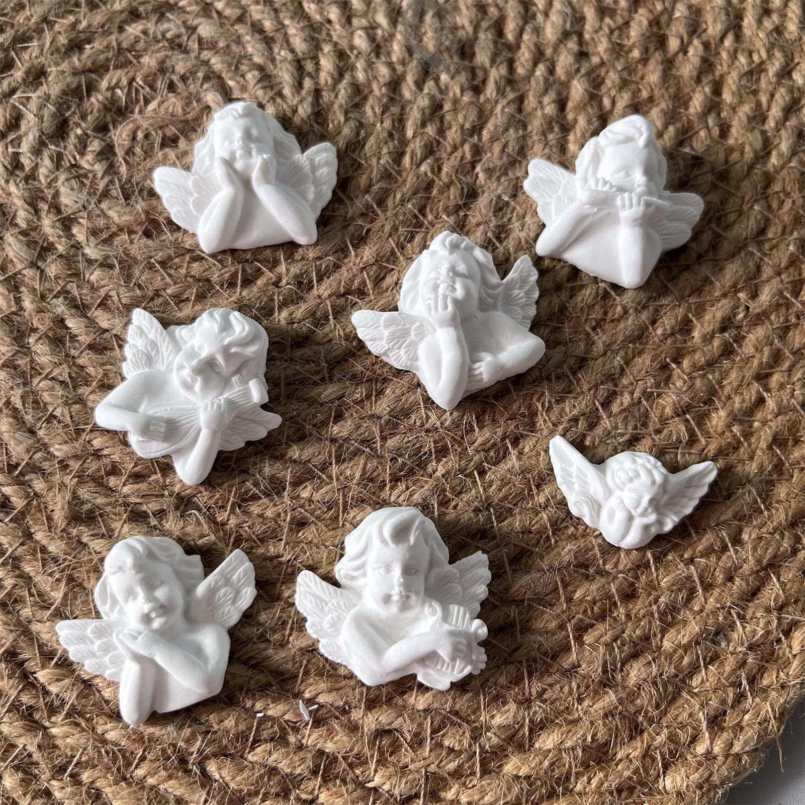 

Силиконовые формы для смолы Ангел Силиконовая форма для смолы 7 ячеек Форма с легким извлечением Инструменты для рукоделия Материалы для рукоделия для воска гипса CHINA