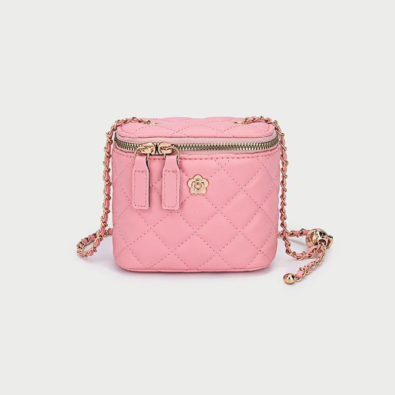 Xiaoxiangfeng New Fashion Versatile Mini Square Bag Crossbody Shoulder Bag Quilted Chain High-end Women's Bag