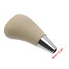uxcell Auto Gear Stick Shift Knob Wood Knob for Car Leather Toyota Compatible RAV4