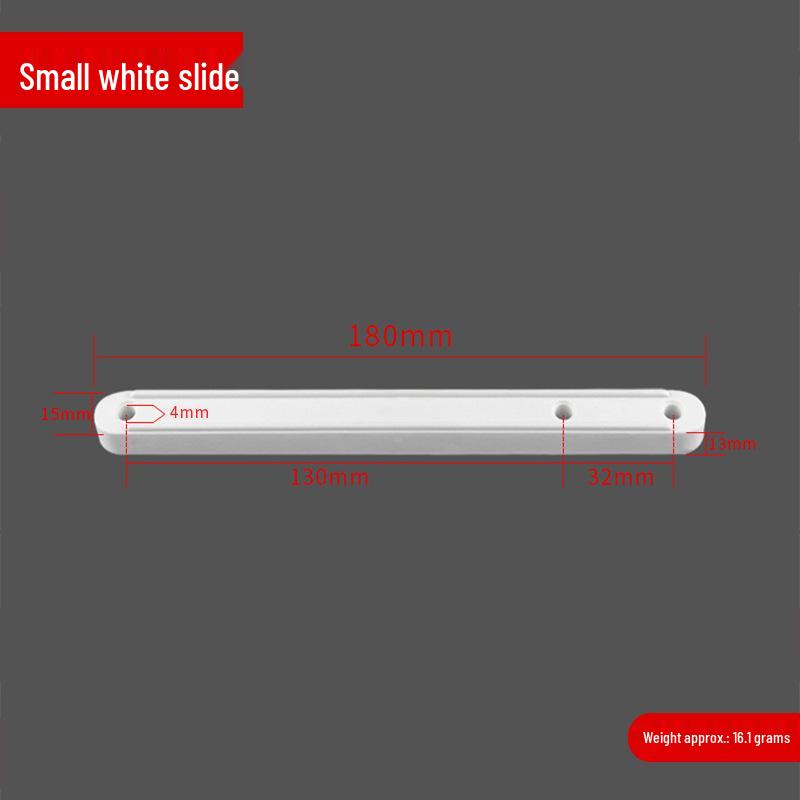 

Пластиковая боковая направляющая скольжения для ящика или дверцы шкафа