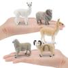 Detailed Simulation Farm Animals Collection Including Sheep And Alpaca Models