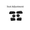 Carbon Fiber Pattern Interior Modification Gear Frame For Lexus ES 2018-2022 Trend Decoration Window Switch Panel Accessories