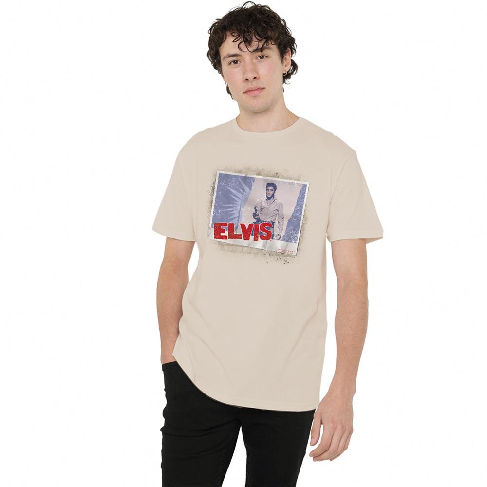 Elvis Presley Unisex Adult Tough Guy Poster T-Shirt
