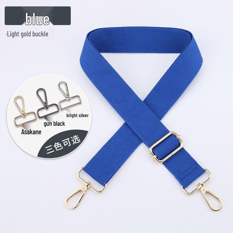 Adjustable 38mm Solid Color Wide Shoulder Strap for Bags - In Stock