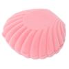 Portagioie Carina a Forma di Conchiglia Portatile per Anelli Orecchini Collane Custodia per Regalo Rosa