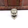 Brass Giant Head Figurines Knife Pendant Diy Bracelet Accessories Edc Outdoor Copper Jewelry Umbrella Rope Lanyard Paracord Bead
