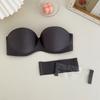 Sexy stroppeløse bh for kvinner Trådløs bralette mykt kvinneundertøy Sømløse bh for damer usynlig bh med 2 stk stropper YSL