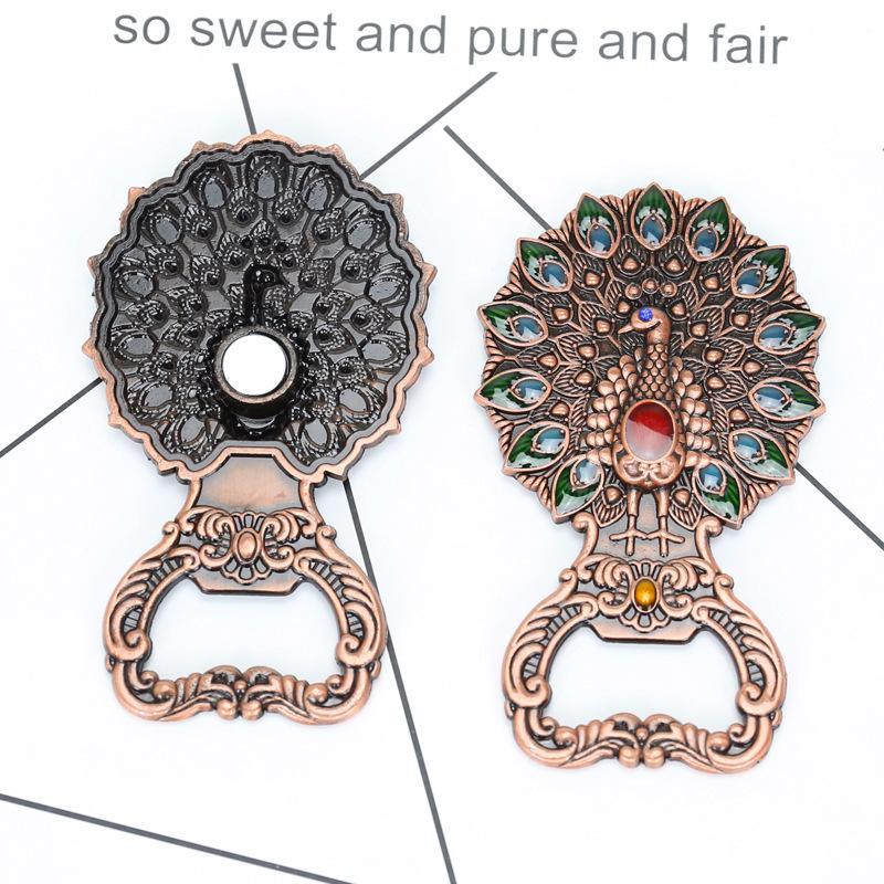 Multifunctional beer bottle opener creative retro bottle opener portable and easy to store travel gifts