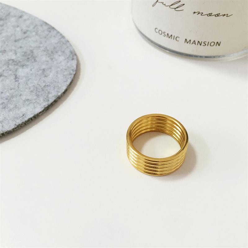 Schicker Minimalistischer Mehrfachring: Trendiger Retro-Zeigefinger Schmuck für Damen