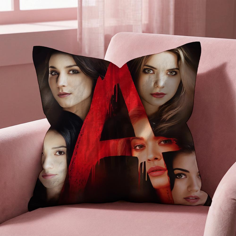 Neue P-Pretty Little Liars Kissenhülle Mehrzweck-Kissenbezug für Zuhause & Auto - Wendbar, Weich & Langlebig für den täglichen Gebrauch